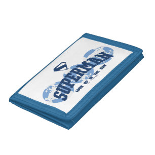 Superman Across the Globe Trifold Wallet