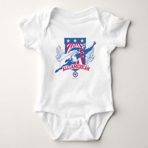 Superman All_American Baby Bodysuit