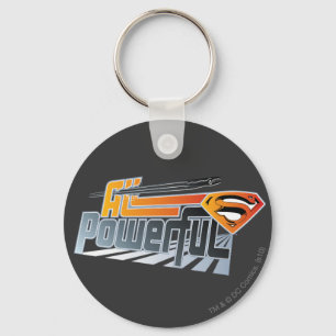 Superman All Powerful Keychain