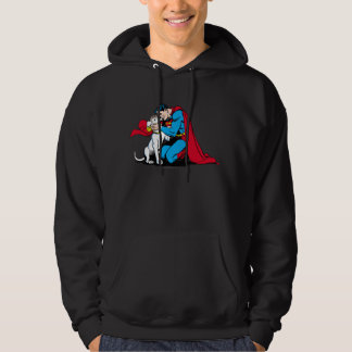 Superman and Krypto Hoodie