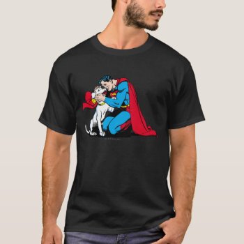 Superman And Krypto T-shirt by superman at Zazzle