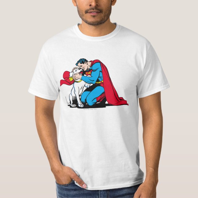 Superman and Krypto T-Shirt (Front)