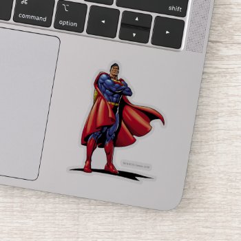 Superman Arms Crossed Sticker by superman at Zazzle