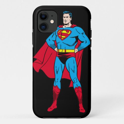 Superman Arms Folded iPhone 11 Case