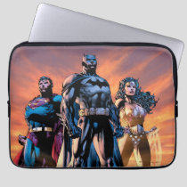 Superman, Batman, & Wonder Woman Trinity Laptop Sleeve