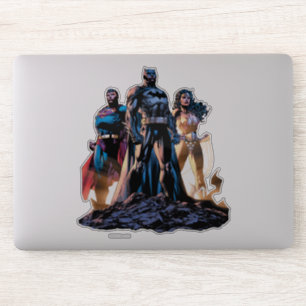 Superman, Batman, & Wonder Woman Trinity Sticker