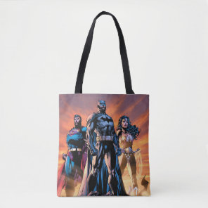 Superman, Batman, & Wonder Woman Trinity Tote Bag