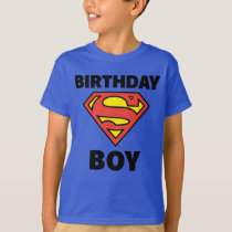 Superman | Birthday Boy - Name & Age T-Shirt