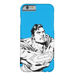Superman Black and White 1 Barely There iPhone 6 Case