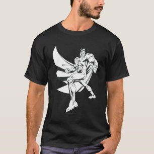 Superman Black and White 2 T-Shirt