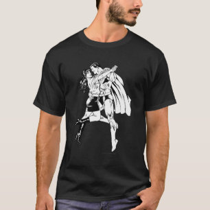 Superman Black and White 4 T-Shirt