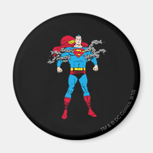 Superman Breaks Chains Magnet