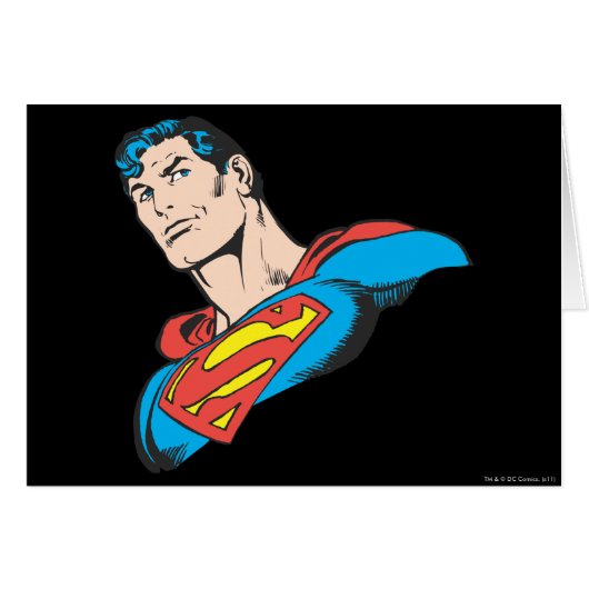 Superman Bust 3 Cards (Front Horizontal)