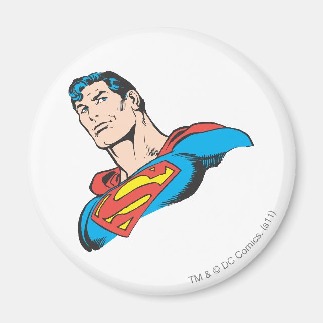 Superman Bust 3 Magnet (Front)