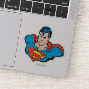 Superman Bust Smile Sticker