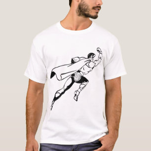 Superman – Classic Black & White T-Shirt