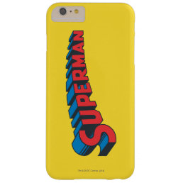 Superman | Classic Logo Barely There iPhone 6 Plus Case