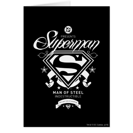Superman Coat of Arms Cards (Front)