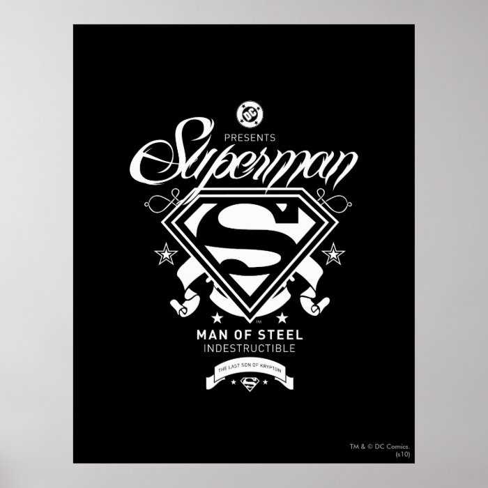 Superman Coat of Arms Posters