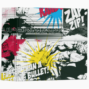 Superman Comic Binder