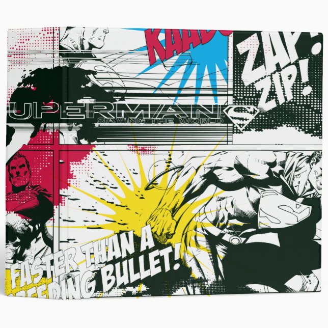 Superman Comic Binder (Front/Spine)