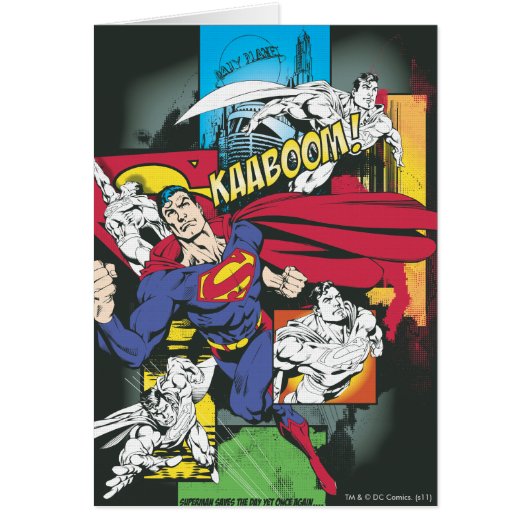 Superman Comic Black Cards (Front)