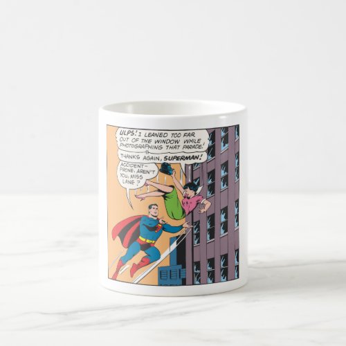 Superman Comic Panel _ Accident_Prone Lois Coffee Mug