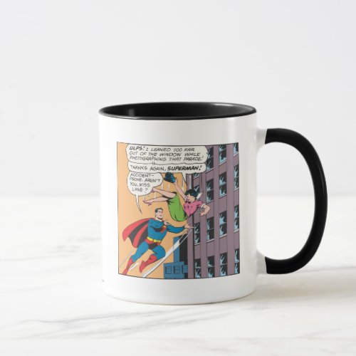 Superman Comic Panel _ Accident_Prone Lois Mug