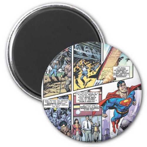 Superman Comic Panel _ Clarks Origins 2 Magnet