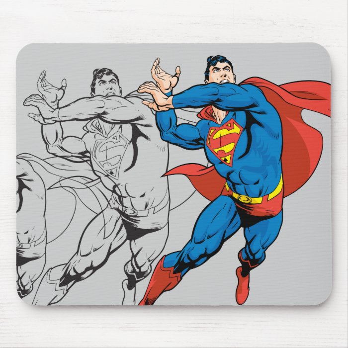 Superman Comic Panels Mouse Pads