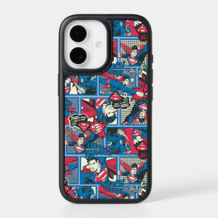 Superman Comic Pattern iPhone 17 Case