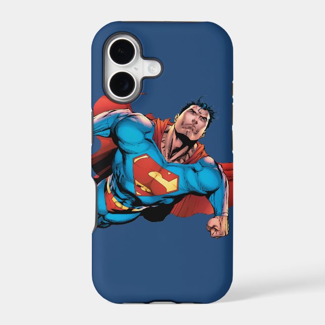 Superman Comic Style Iphone Case (Back)