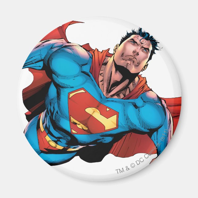 Superman Comic Style Magnet (Front)