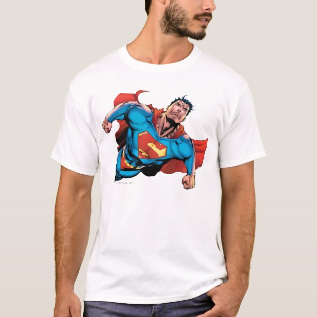 Superman Comic Style T-Shirt (Front)
