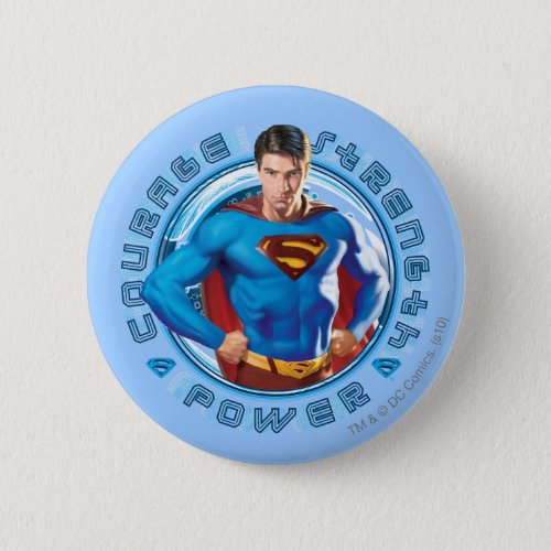 Superman Courage Strength Power Button