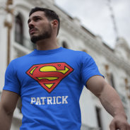 Superman | Custom Name T-shirt at Zazzle