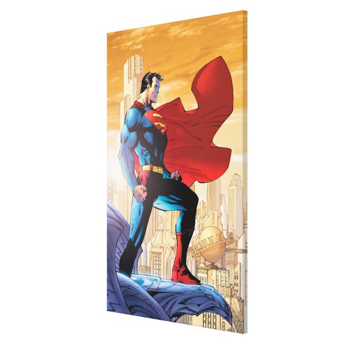 superman daily planet canvas print zazzlecom