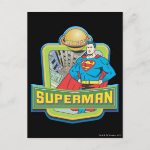 Superman - Daily Planet Postcard