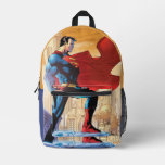 Superman Daily Planet Printed Backpack