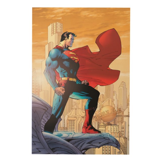 Superman Daily Planet Wood Wall Art (Front)