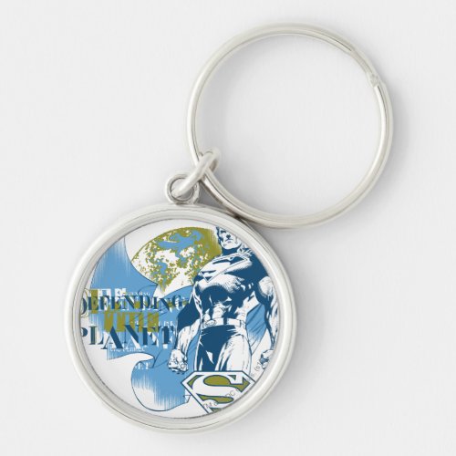 Superman  Defending the Planet Keychain
