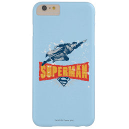 Superman distressed barely there iPhone 6 plus case