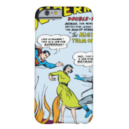 Superman (Double-Feature with Batman) Barely There iPhone 6 Case