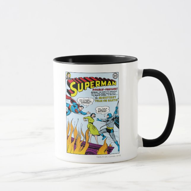 Superman (Double-Feature with Batman) Mug (Right)