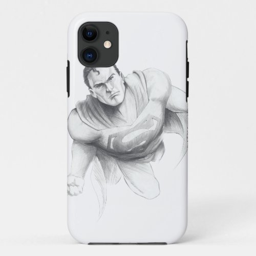 Superman Drawing iPhone 11 Case