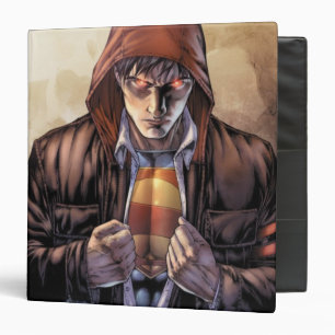 Superman Earth Cover - Color 3 Ring Binder