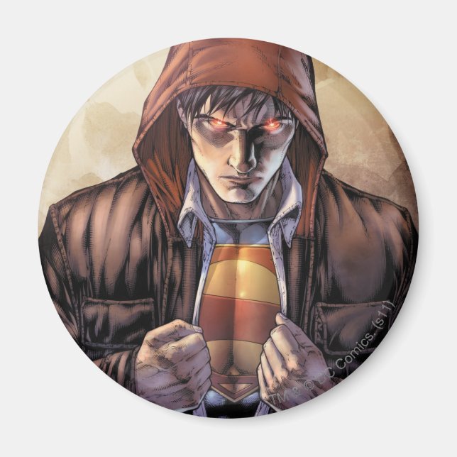 Superman Earth Cover - Color Magnet (Front)