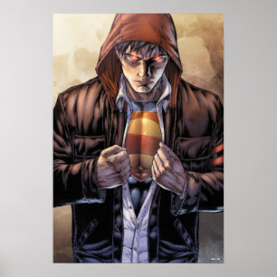 Superman Earth Cover - Color Poster