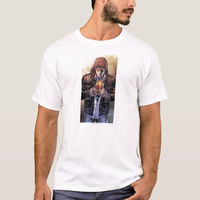 Superman Earth Cover - Color T-Shirt (Front)