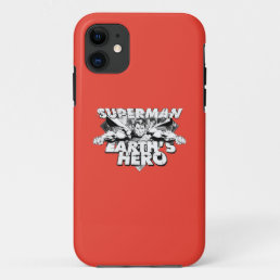 Superman Earth&#39;s Hero iPhone 11 Case